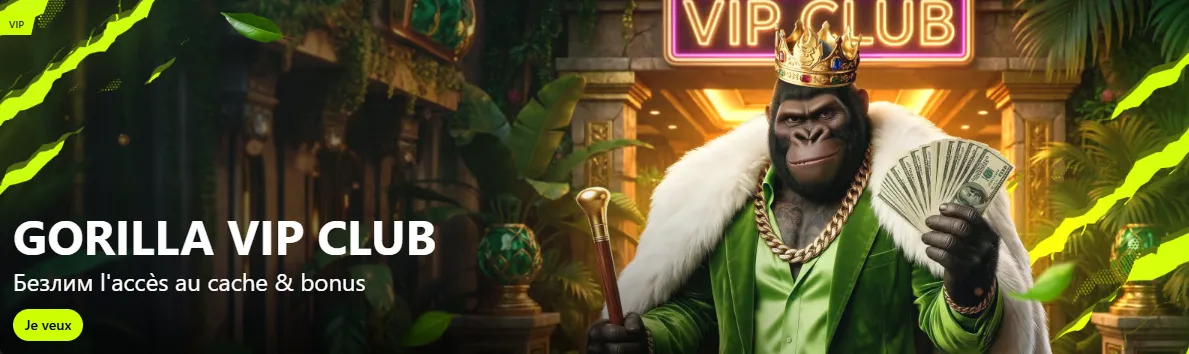 Bannière Gorilla